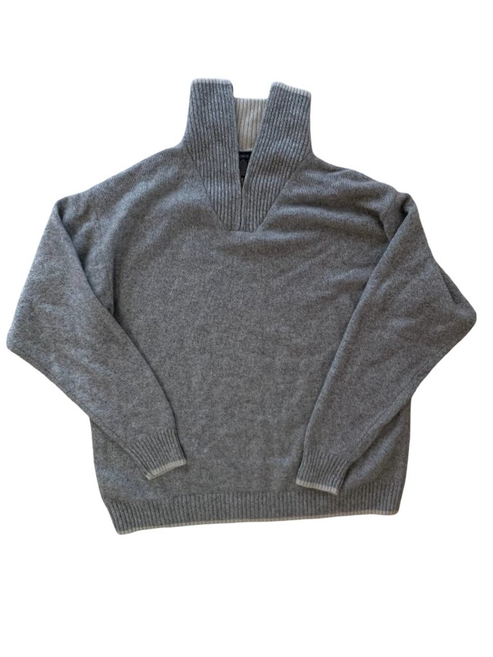 Grayson & Dunn Turtleneck Cashmere Gray Sweater Size XXL